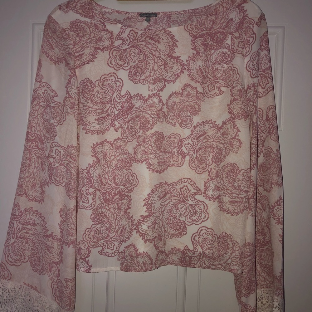 Long sleeve blouse